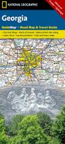 Mapa Guia de Viagem Rodoviária da Geórgia National Geographic Mapa Guia de Viagem Rodoviária da Geórgia National Geographic