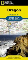 Mapa Guia National Geographic de Oregon à Prova d'Água Mapa Guia National Geographic de Oregon à Prova d'Água