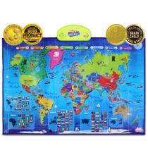 Mapa interativo BEST LEARNING i-Poster My World Kids 5-12