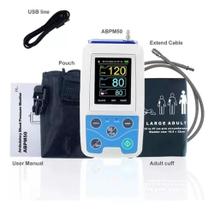 Mapa Monitor Pressão Arterial Contec Abpm50 Com Software