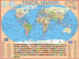 Mapa Mundi Atualizado - Politico Escolar - Multimapas