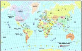 Mapa mundi libras