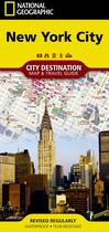 Mapa National Geographic da Cidade de Nova York à Prova d'Água Mapa National Geographic da Cidade de Nova York à Prova d'Água