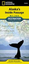 Mapa National Geographic da Passagem Interior do Alasca Mapa National Geographic da Passagem Interior do Alasca