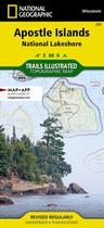 Mapa National Geographic do Apostle Islands National Lakeshore Mapa National Geographic do Apostle Islands National Lakeshore