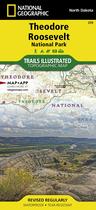 Mapa National Geographic do Parque Nacional Theodore Roosevelt 259 Mapa National Geographic do Parque Nacional Theodore Roosevelt 259