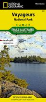 Mapa National Geographic do Parque Nacional Voyageurs 264 Mapa National Geographic do Parque Nacional Voyageurs 264