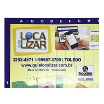 Mapa Toledo 80x100 Guia Localizar