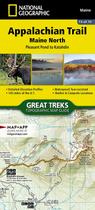 Mapa topográfico National Geographic Appalachian Trail Maine 1513