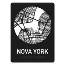 Mapas de cidades recortados em madeira 3mm