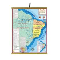 Mapas Educativos - Brasil Colonial I 1200x900mm Mapas Educativos - Brasil Colonial I 1200x900mm