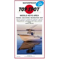 Mapeie Topspot N208 Middle Key até Boca Chica Key LORAN-C e GPS