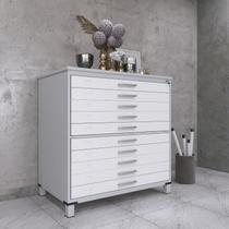 Mapoteca 10 Gavetas Map10 120,4cm X 122,3cm Aço