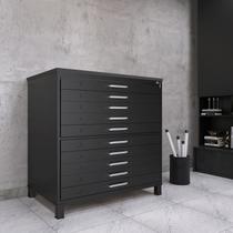 Mapoteca 10 Gavetas Map10 120,4cm X 122,3cm Aço