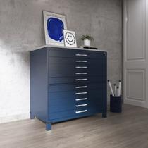 Mapoteca 10 Gavetas Map10 120,4cm X 122,3cm Aço