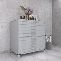 Mapoteca 10 Gavetas Map10 120,4cm X 122,3cm Aço