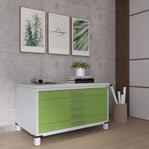 Mapoteca Mont 5 Gavetas 71,3cm X 120,4cm Aço