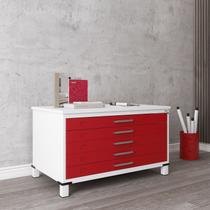 Mapoteca Mont 5 Gavetas 71,3cm X 120,4cm Aço