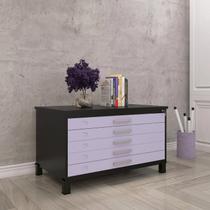 Mapoteca Mont 5 Gavetas 71,3cm X 120,4cm Aço