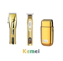 Maq.Cortar Cabelo Prof. Kemei km 5096 + Maq. de Acab km 1760 + Shaver km tx1