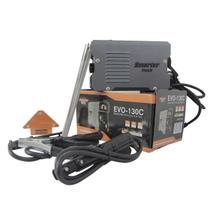Máq de Solda 130A 220V Smarter + Eletrodo+Esquadro Magnético Máq de Solda 130A 220V Smarter + Eletrodo+Esquadro Magnético