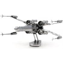 Maquete Caça X-Wing Star Wars de Metal 3D Maquete Caça X-Wing Star Wars de Metal 3D
