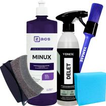 Maquiador de Pneu em Gel Brilho e Proteção Zacs Limpa Pneu e Borracha Delet Vonixx Maquiador de Pneu em Gel Brilho e Proteção Zacs Limpa Pneu e Borracha Delet Vonixx