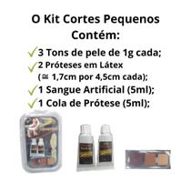 Maquiagem Artística de Terror Para Halloween Fake Scar