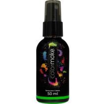 Maquiagem Copa do Mundo Pinta Cabelo Verde Neon 50ML