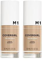 Maquiagem COVERGIRL Trublend Liquid Natural Beige M1 30mL x2 Maquiagem COVERGIRL Trublend Liquid Natural Beige M1 30mL x2