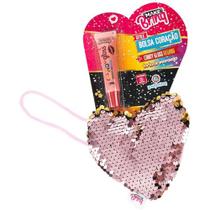 Maquiagem E Beleza Infantil Make Brinq Bolsa Coracao+Gloss Maquiagem E Beleza Infantil Make Brinq Bolsa Coracao+Gloss