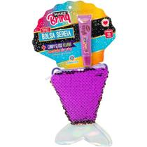 Maquiagem E Beleza Infantil Make Brinq Bolsa Sereia+Gloss Maquiagem E Beleza Infantil Make Brinq Bolsa Sereia+Gloss