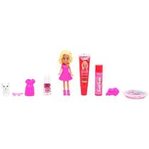 Maquiagem E Beleza Infantil Make Brinq Boneca+8 Surpresas Maquiagem E Beleza Infantil Make Brinq Boneca+8 Surpresas