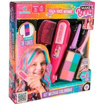 Maquiagem E Beleza Infantil Make Brinq Mechas Coloridas(S)