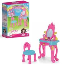 Maquiagem e Beleza Penteadeira de Princesa com Banca Homeplay
