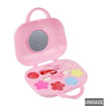 Maquiagem Infantil com Maleta Laço Rosa - Tudo em Caixa