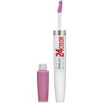 Maquiagem Maybelline SuperStay 24 Batom líquido em 2 etapas lilás Maquiagem Maybelline SuperStay 24 Batom líquido em 2 etapas lilás
