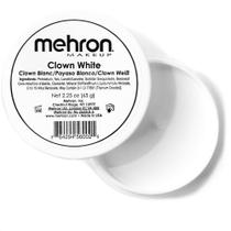Maquiagem Mehron Clown White Professional à Base de Água - 65g