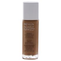 Maquiagem Nearly Naked Foundation Revlon SPF 20 True Beige 30mL