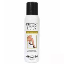 Maquiagem Para As Pernas Anaconda Aerosol Retok Legs Bronzeado Claro