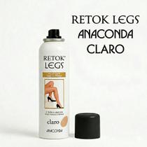 Maquiagem Para As Pernas, Disfarce Para Varizes, Retok Legs, Anaconda 150ml Cor:Clara Maquiagem Para As Pernas, Disfarce Para Varizes, Retok Legs, Anaconda 150ml Cor:Clara