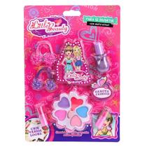 Maquiagem Para Boneca Acessórios Estojo Flor - Tudo em Caixa