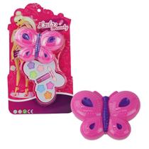 Maquiagem Para Boneca com Estojo Borboleta - Tudo em Caixa Maquiagem Para Boneca com Estojo Borboleta - Tudo em Caixa