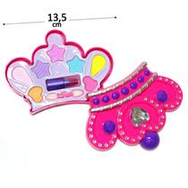 Maquiagem Para Boneca com Estojo Coroa - Tudo em Caixa Maquiagem Para Boneca com Estojo Coroa - Tudo em Caixa