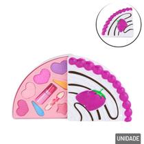 Maquiagem Para Boneca com Estojo de Bolo - Tudo em Caixa Maquiagem Para Boneca com Estojo de Bolo - Tudo em Caixa