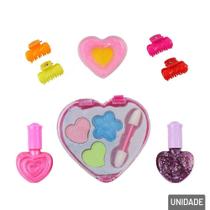 Maquiagem Para Boneca com Estojo e Acessórios - Tudo em Caixa