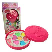 Maquiagem Para Boneca com Estojo Redondo Cisne - Tudo em Caixa Maquiagem Para Boneca com Estojo Redondo Cisne - Tudo em Caixa