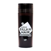 Maquiagem Para Calvície Fibra Capilar Super Billion Hair 25g Slim Cinza