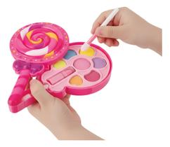 Maquiagem Sombra Batom Infantil Festa Super Pirulito Lolipop Maquiagem Sombra Batom Infantil Festa Super Pirulito Lolipop