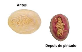 Maquiagem Terror Ferida Mão Látex c/ Parafuso + látex+sangue